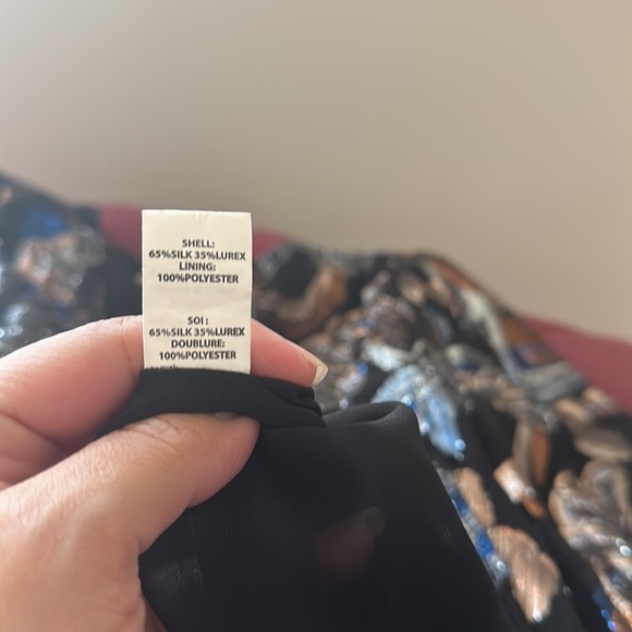 Silk metallic blouse Ramy Brook - Picture 4 of 7